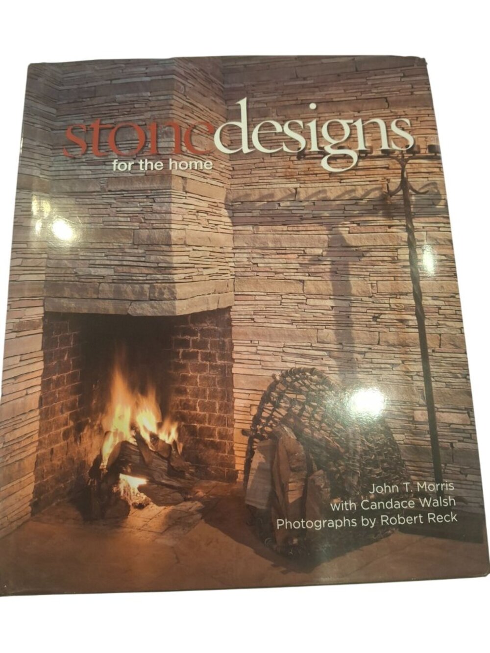 Stone Designs for the Home John Morris 2008 Hardcover Masonry Interior Design